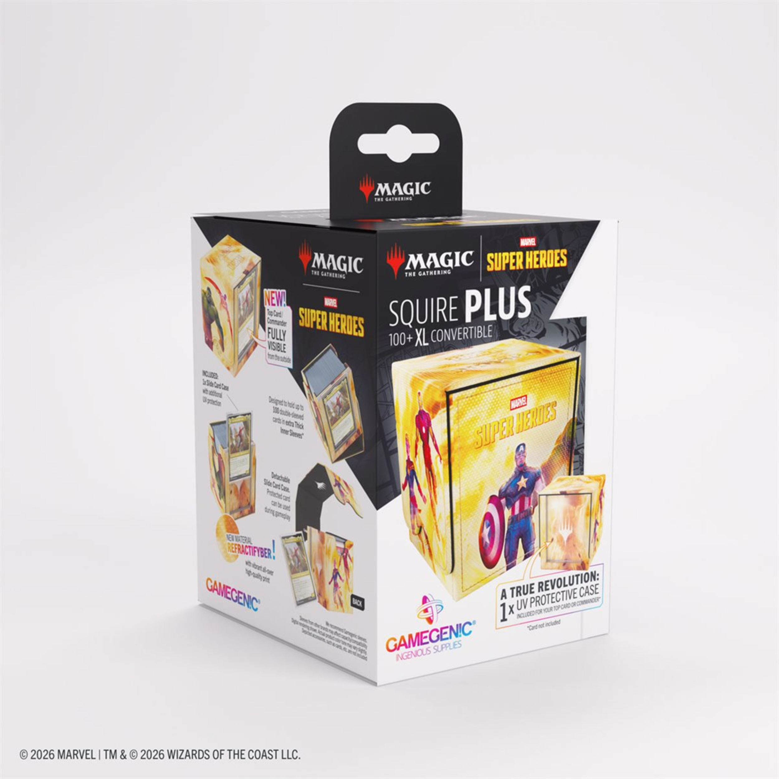 Marvel Super Heroes: Squire PLUS XL (100+) Deck Box: Door Of Destinies